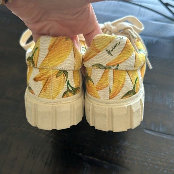 FARM Rio Yellow Banana Print Sneakers - Picture 8 of 16
